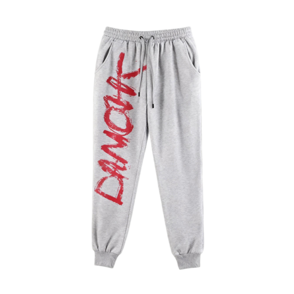 ?Heavyweight Cotton Jogging Pants - Unisex Tracksuit Bottoms with adjustable Drawstring